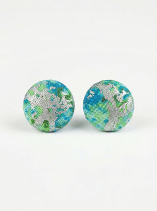 Green and Silver Studs