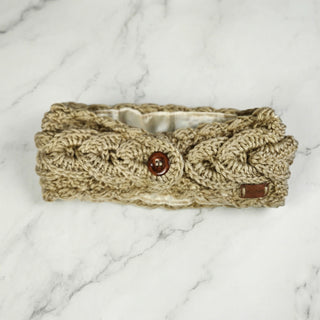 Satin-Lined Braided Headband