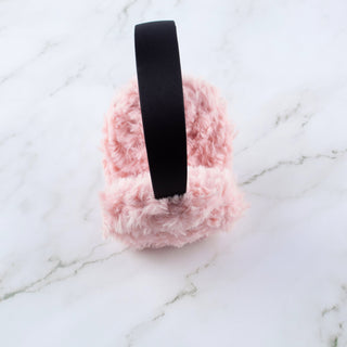 Faux Fur Earmuffs - Pink