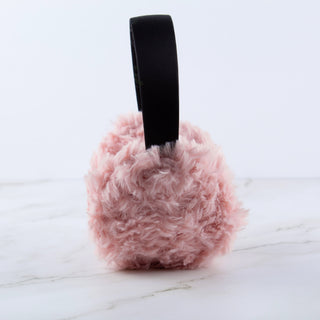 Faux Fur Earmuffs - Pink
