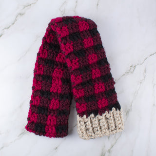 Red Buffalo Plaid Scarf
